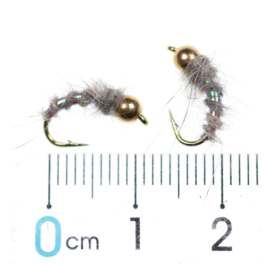 ICERIO Anzuelos mosca trucha Caddis Ninfas Stonefly Patrones - imagen 2