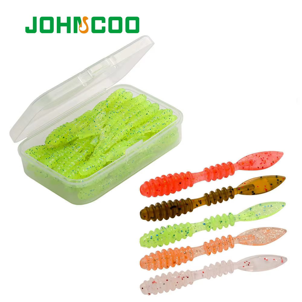 JOHNCOO Jig para Trucha – Señuelo Blando Artificial 48mm - imagen 4