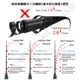 Caña de spinning carbono XH 3 secciones para mar - ligera y sensible - imagen 3