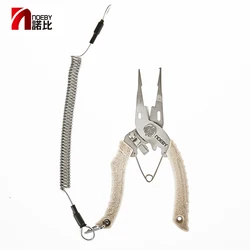 NOEBY Alicates de Pesca Acero Inoxidable – Corte Línea Quita Anzuelos