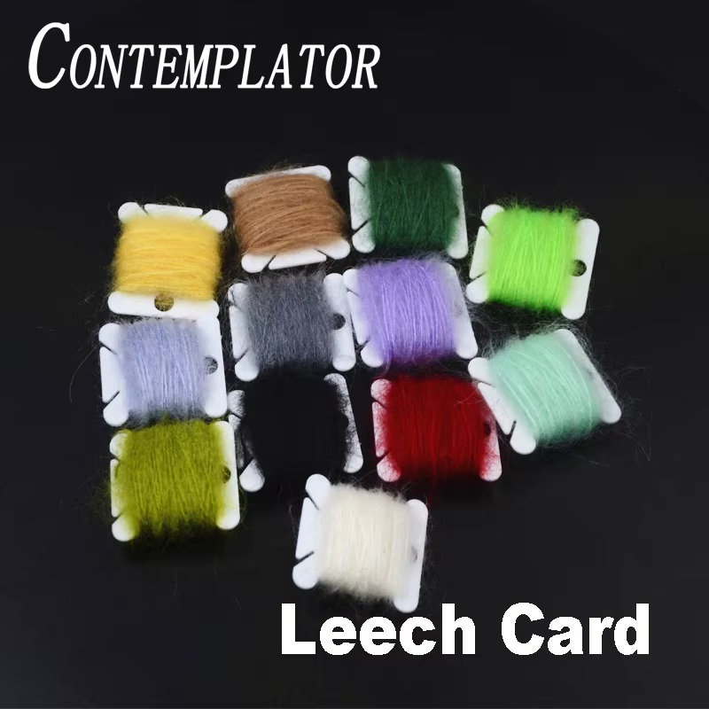 Mohair Angora para atado de moscas – Cuerpos difusos para trucha - imagen 4