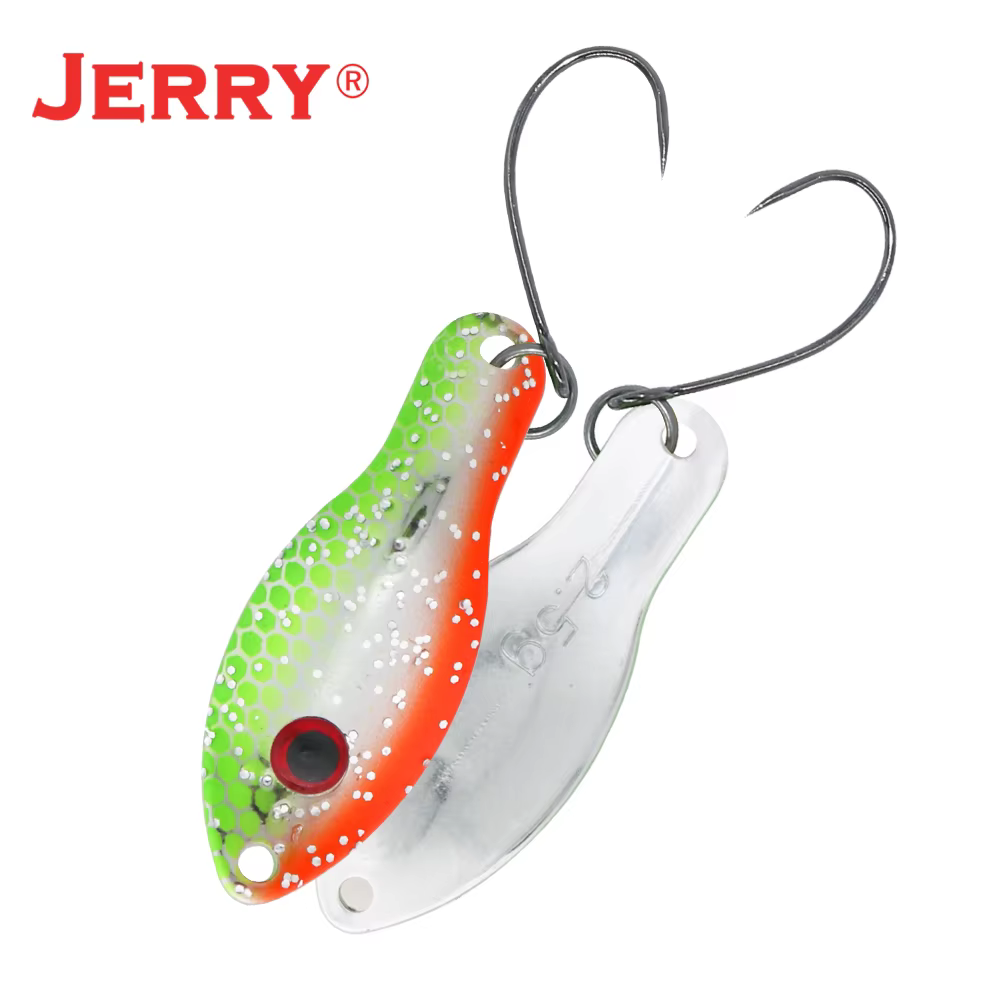 Jerry Libra Señuelo Cucharas Trucha Wobbler Giratorio UV - imagen 4