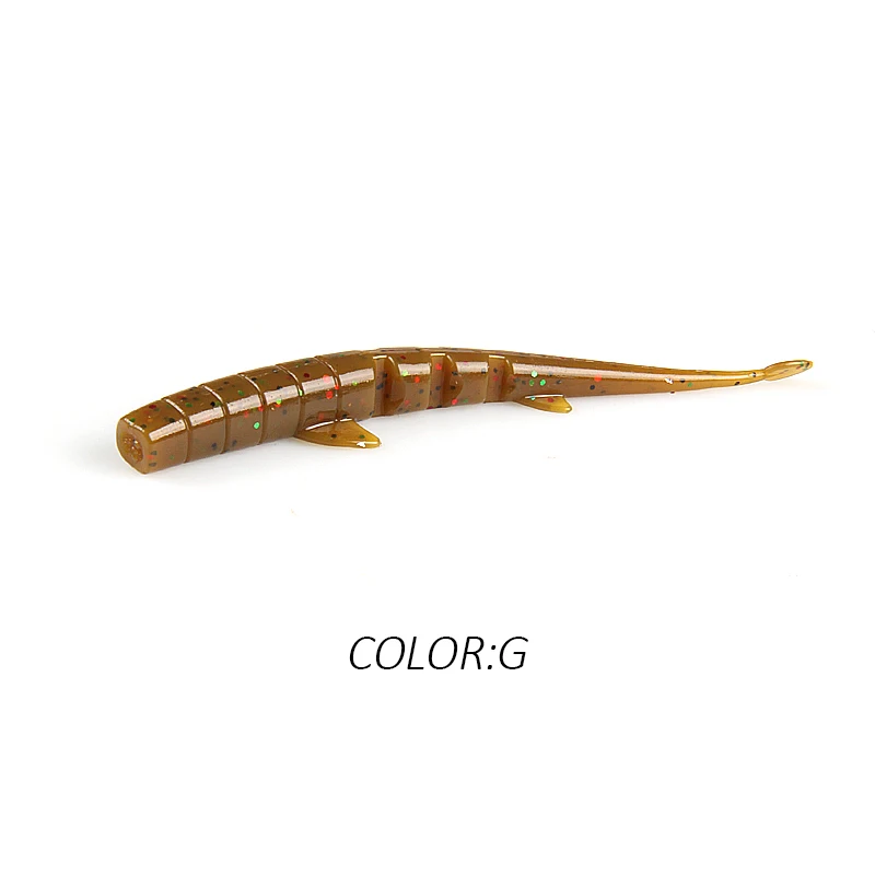 UNAGI SLUG – Cebo artificial blando hundimiento 64-88mm para depredadores - imagen 4