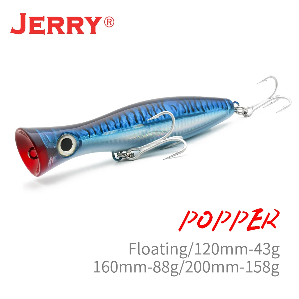 Popper Jerry de superficie – Señuelo para pesca en aguas profundas - imagen 3