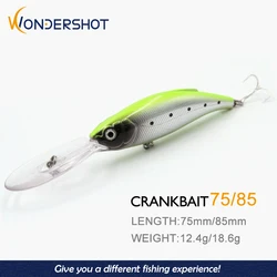 Wondershot C02 Crank Deep Minnow – Señuelo hundidor 3m para lubina