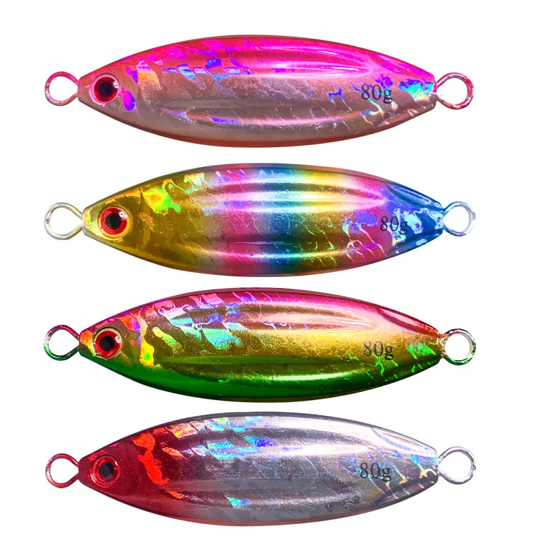 Obsessie Micro Jig Platte Slow Fall hundimiento aguas profundas - imagen 3