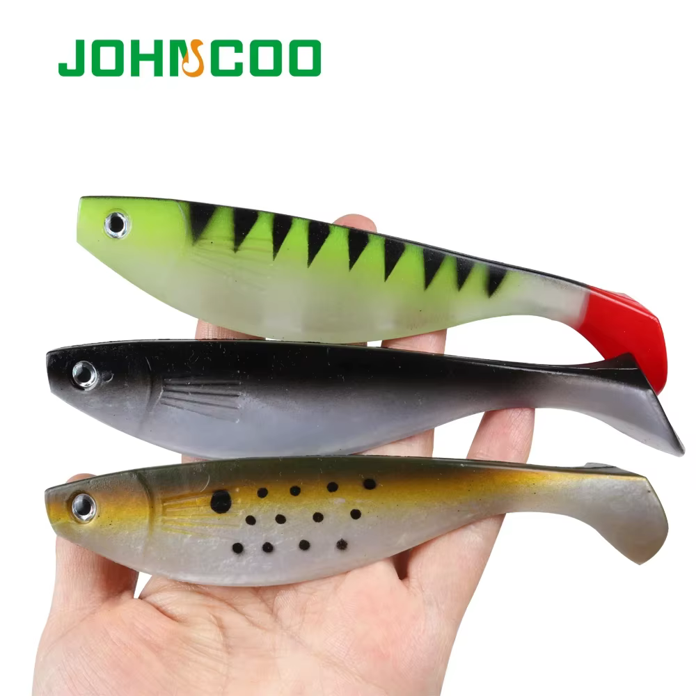 Swolfy Señuelo Silicona Cola T 15cm – Para Lucio Trucha y Lubina