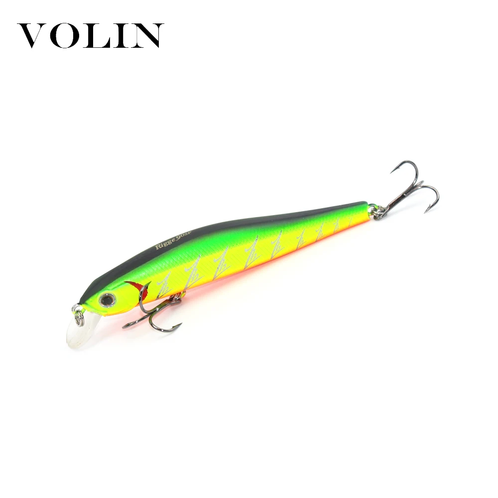 VOLIN Wobbler de cebo duro con bola, fundición larga