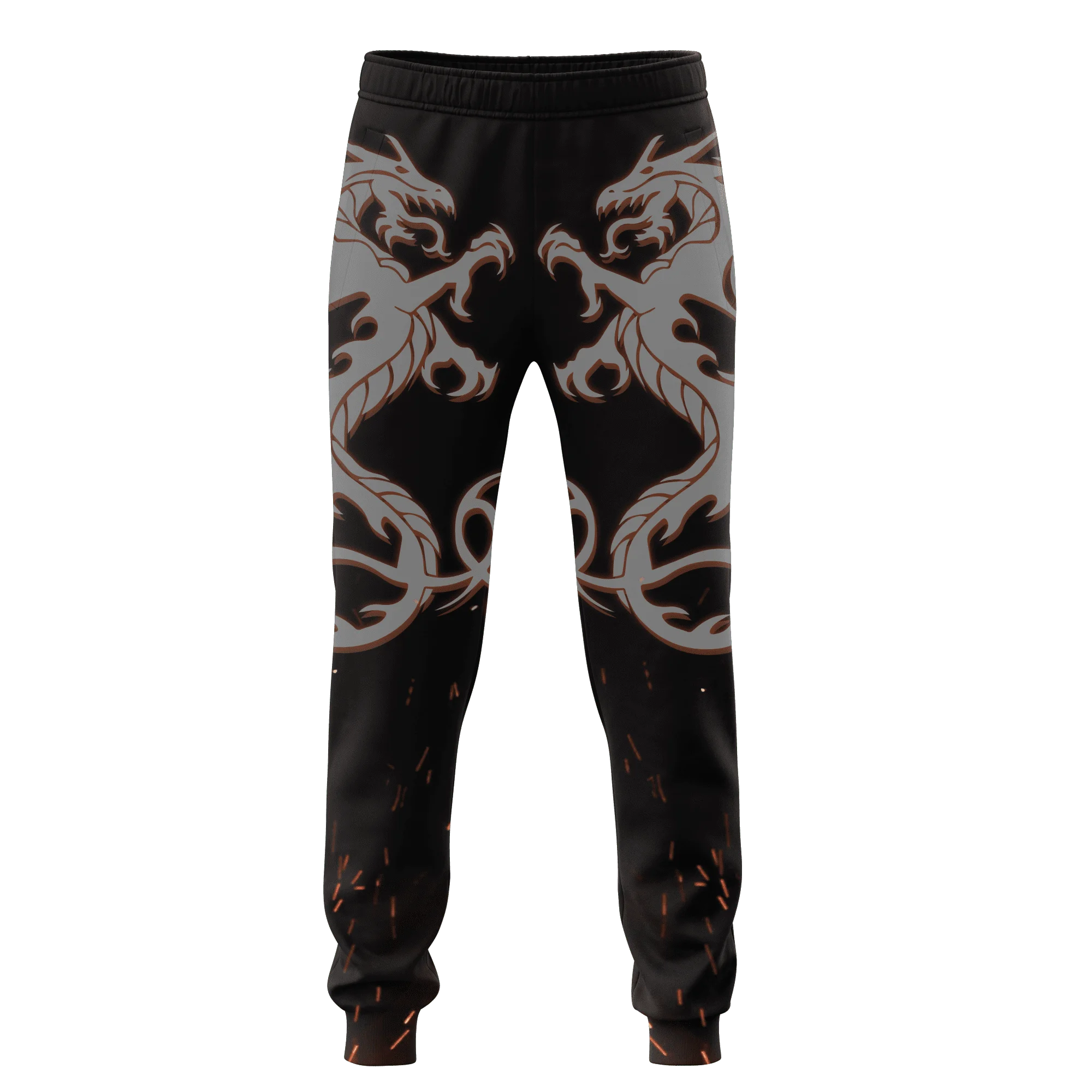 Joggers Unisex Estampado Dragón 3D – Pantalón Casual Otoño - imagen 5