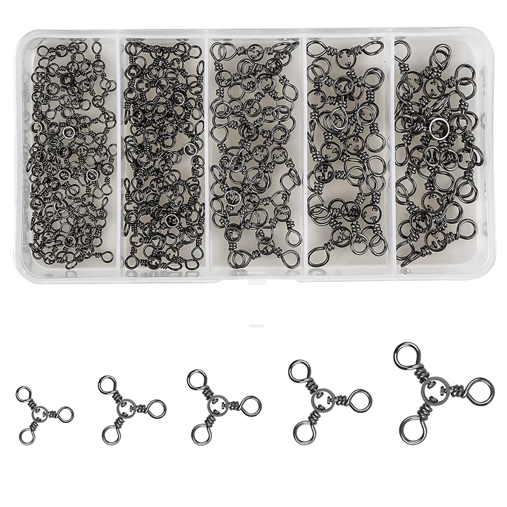 Conectores de pesca triples tipo barril