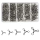 Conectores triples tipo barril para jigs y aparejos en agua salada - imagen 2