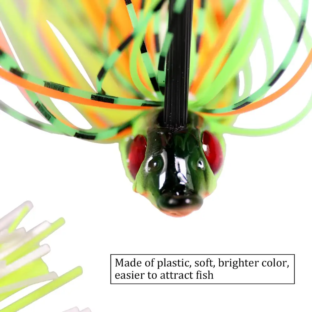 THKFISH Jig Head alta gama con anzuelo Mustad para pesca de bass - imagen 5