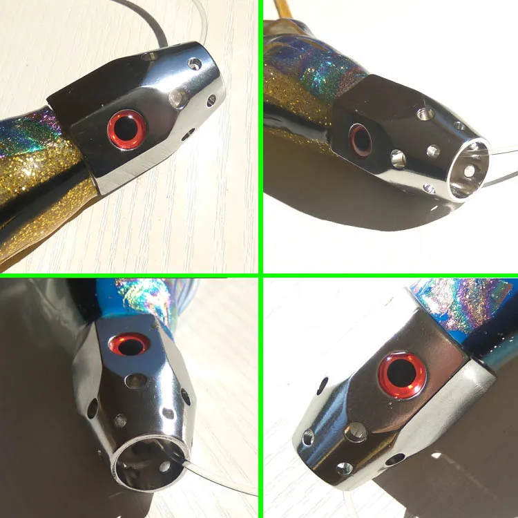 Prowler Señuelos Trolling Rigged Skirted – Big Game Marlin Tuna - imagen 3