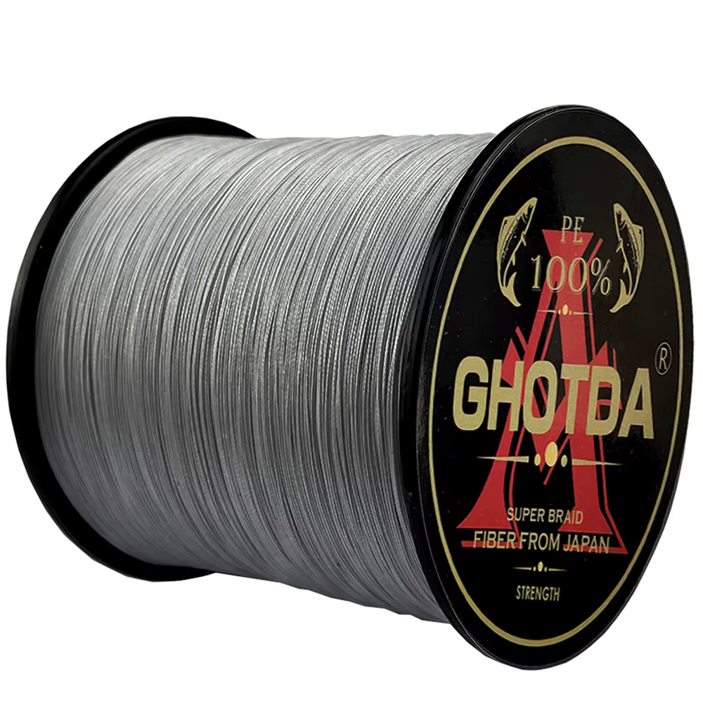 GHOTDA Sedal Trenzado multifilamento 4 hebras - Para carpa - imagen 5