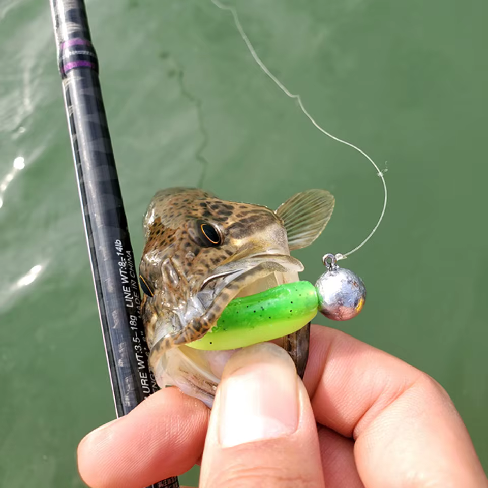 WALK FISH Jig Head con pesos 1-28 g para vinilos - imagen 3