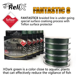 Relix Línea trenzada PE 8 hebras – 10-100LB agua salada