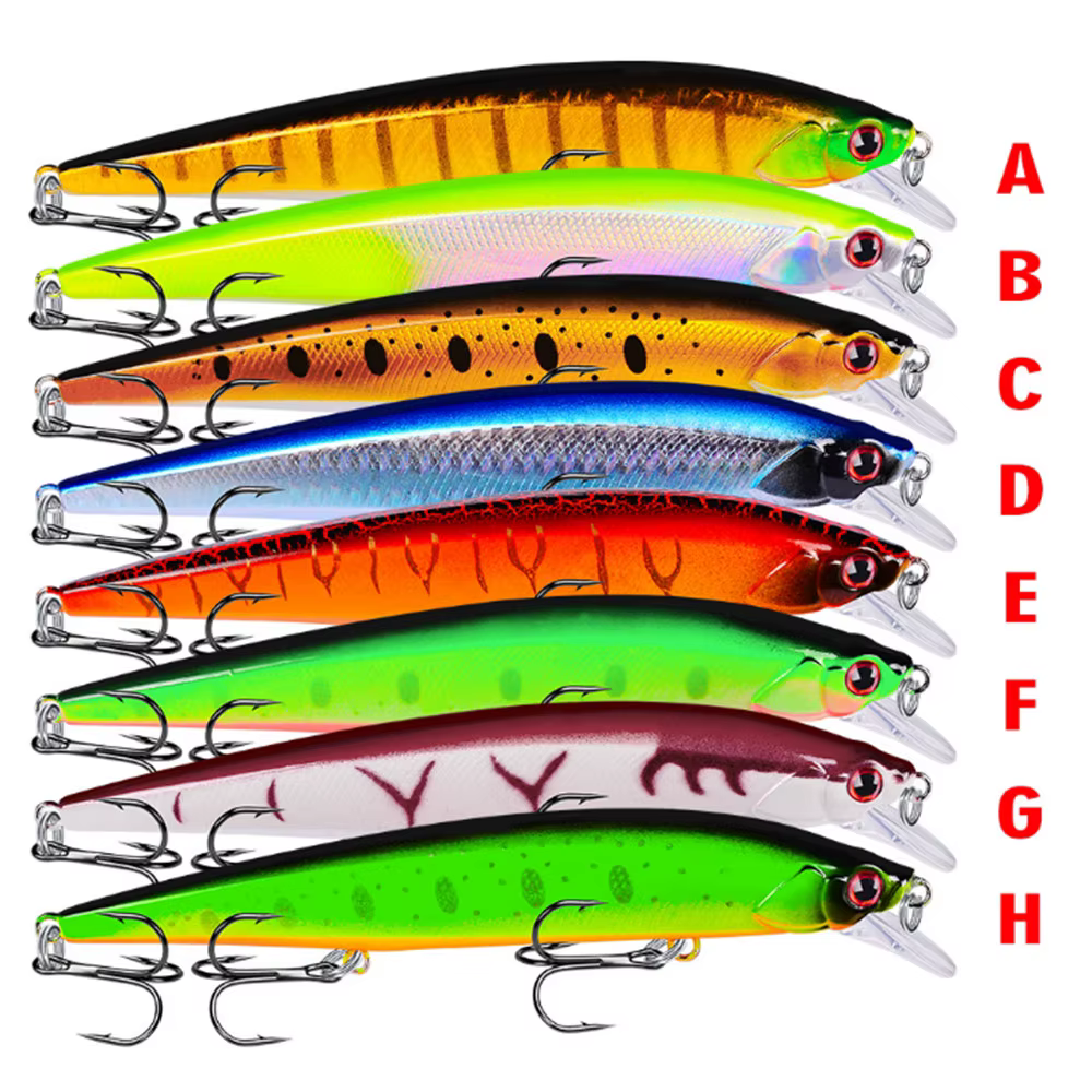 Wobbler crankbait flotante vista frontal