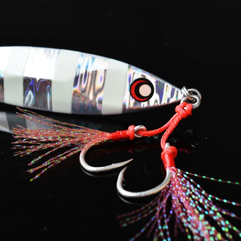 Señuelo Jigging Slow Pitch luminoso – Metal Jig para agua salada - imagen 5