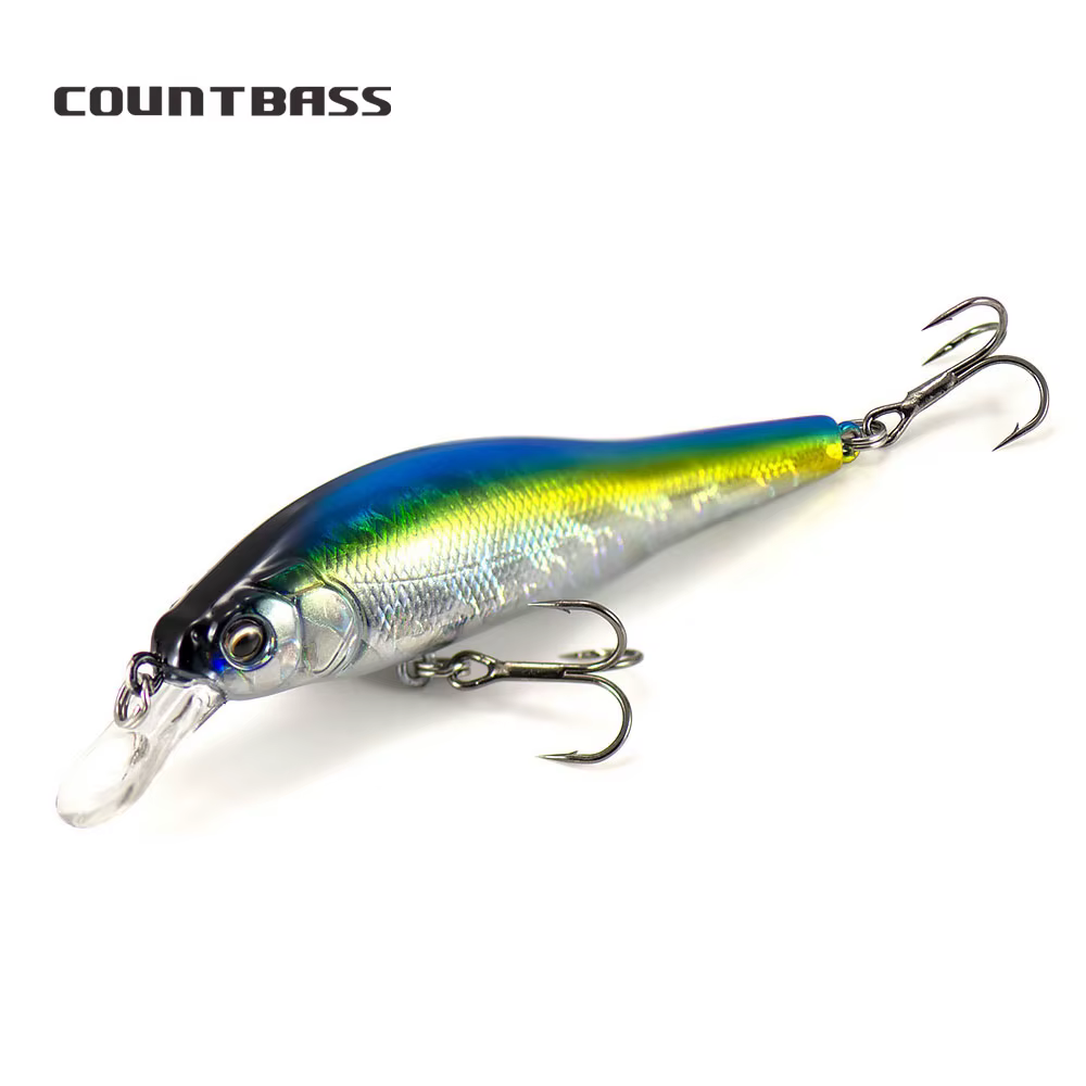 COUNTBASS Afundando Minnow 80mm – Señuelos jerk para la perca - imagen 3