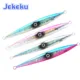 JEKEKU señuelo jig con plantilla de metal para lubina