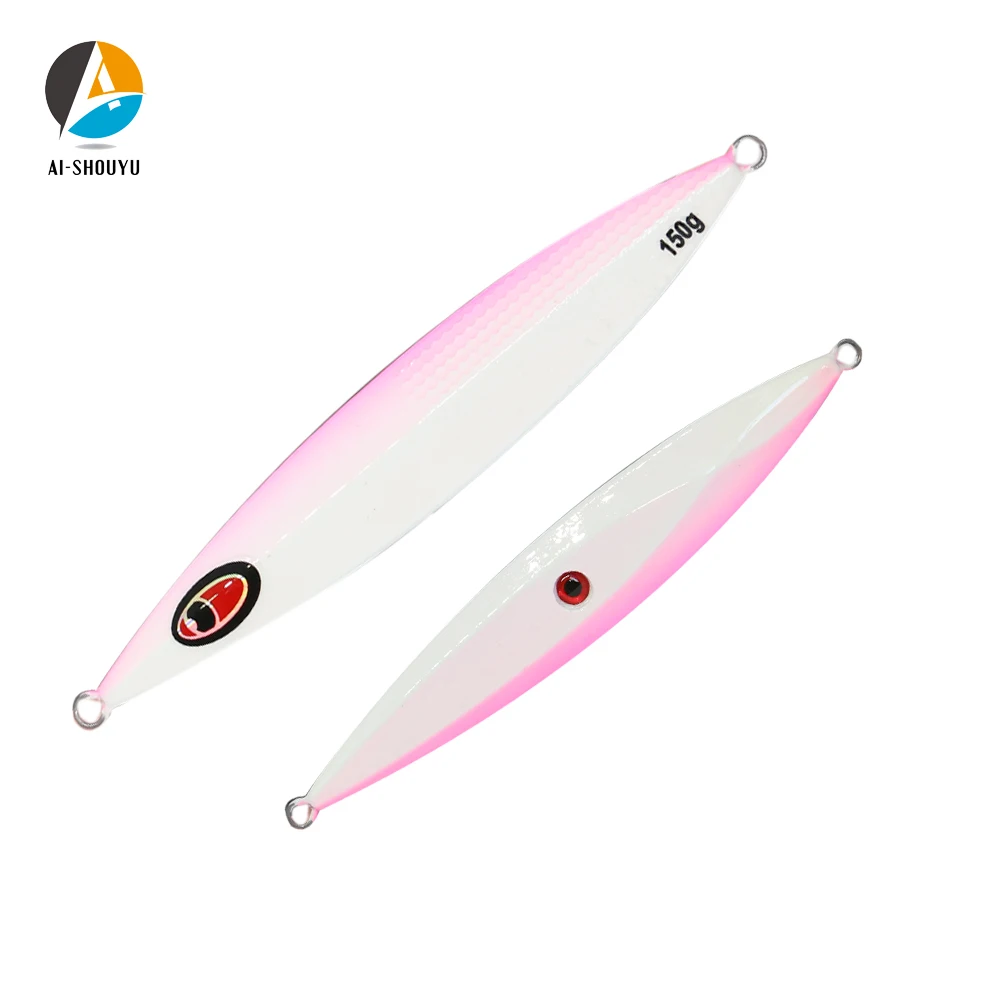 AI-SHOUYU Jig Metálico Slow Cast – Señuelo de plomo para pesca de fondo - imagen 3