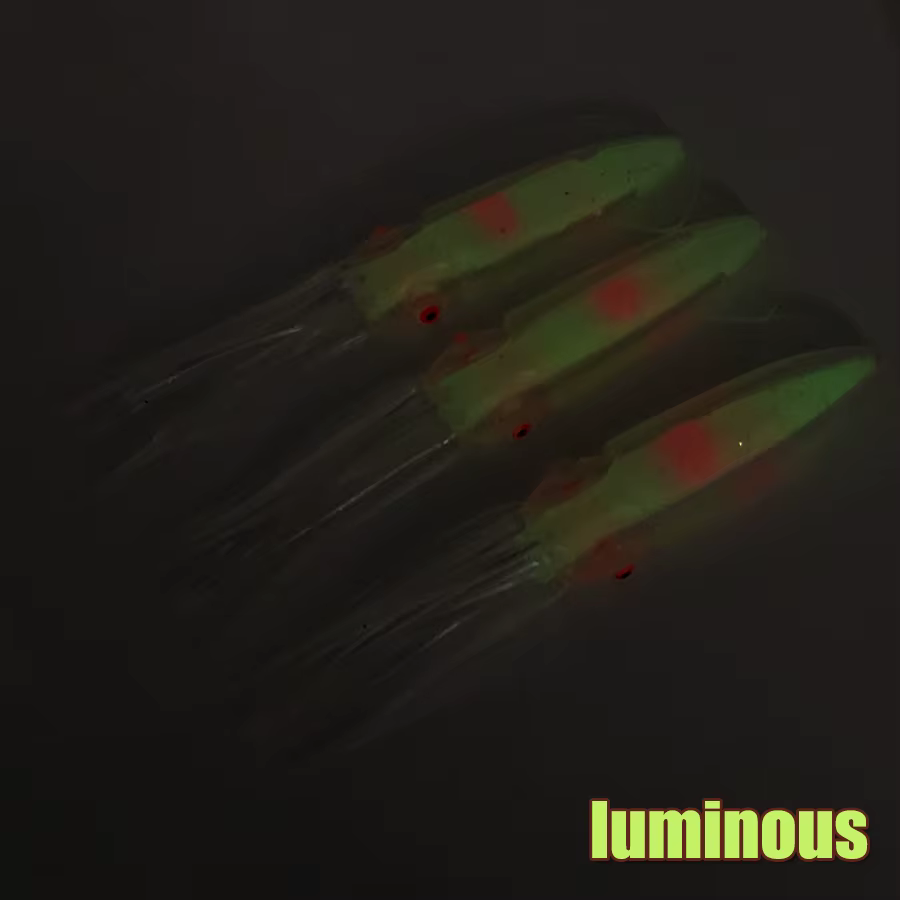 Wobbler Luminoso para Pesca Marina – Señuelo Calamar Pulpo - imagen 4