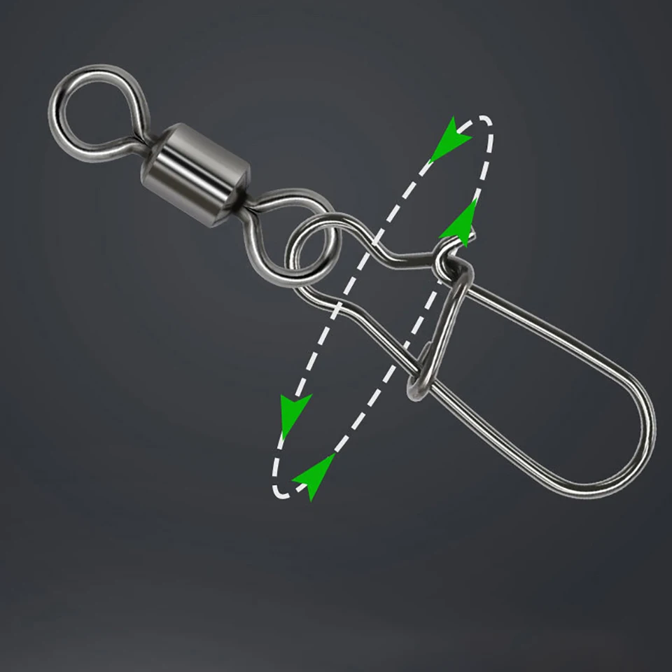 Walk Fish Pin conector giratorio acero inoxidable para aparejos - imagen 5