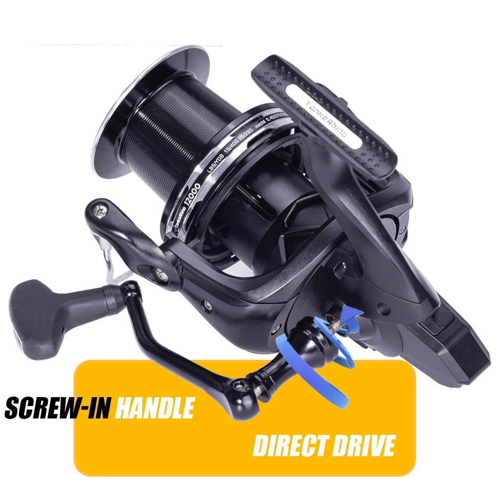 Carrete Surf Casting de carbono 27 kg con 13+1 rodamientos de gama - imagen 2