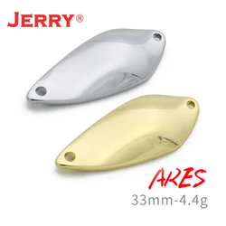 Jerry Ares Cuchara Trucha Giratoria Micro Metal Sin Pintar