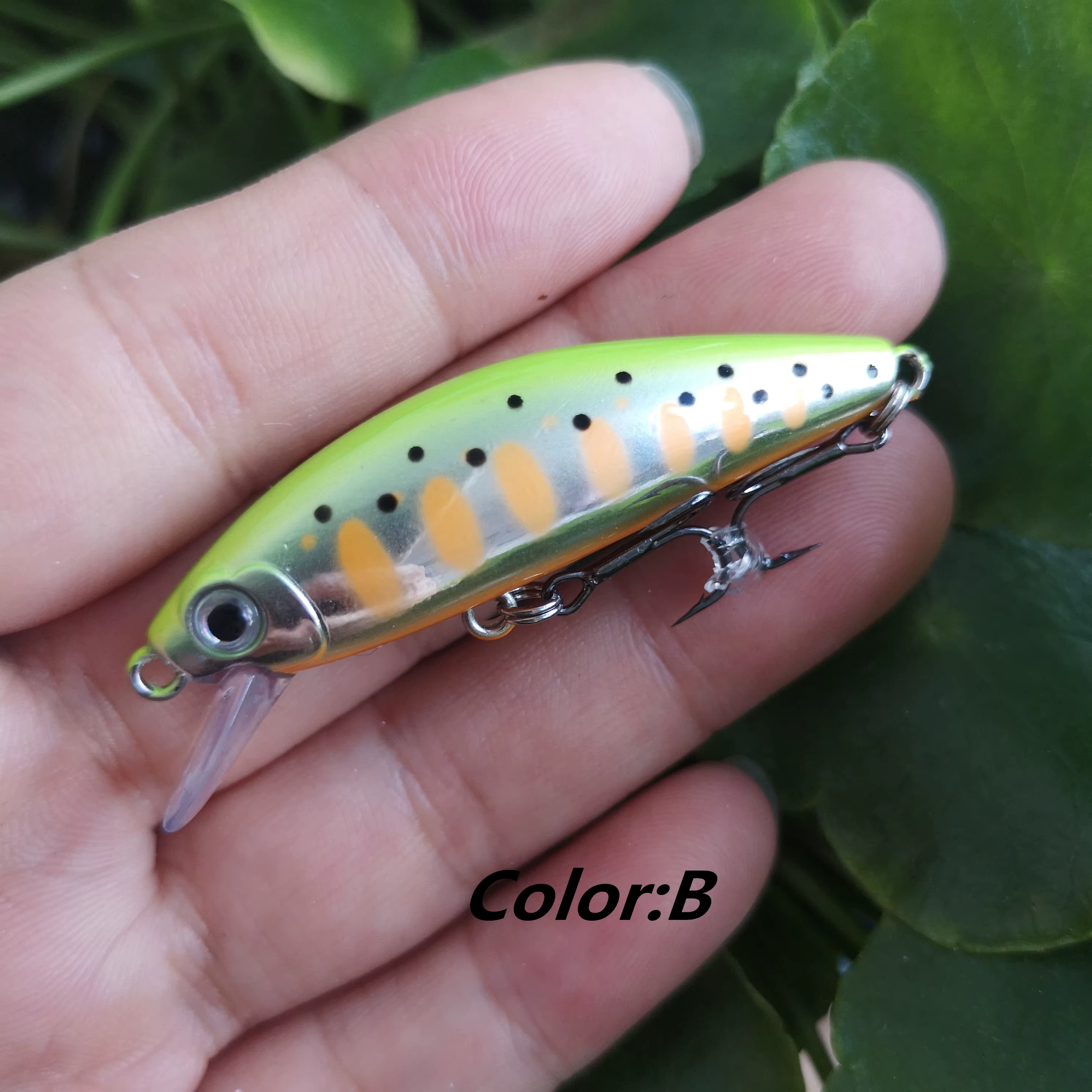 MUKUN Mini Wobbler Hundido – Cebo dure pera trucha - imagen 5