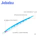 JEKEKU señuelo cuchara jigging de metal para lubina - imagen 3