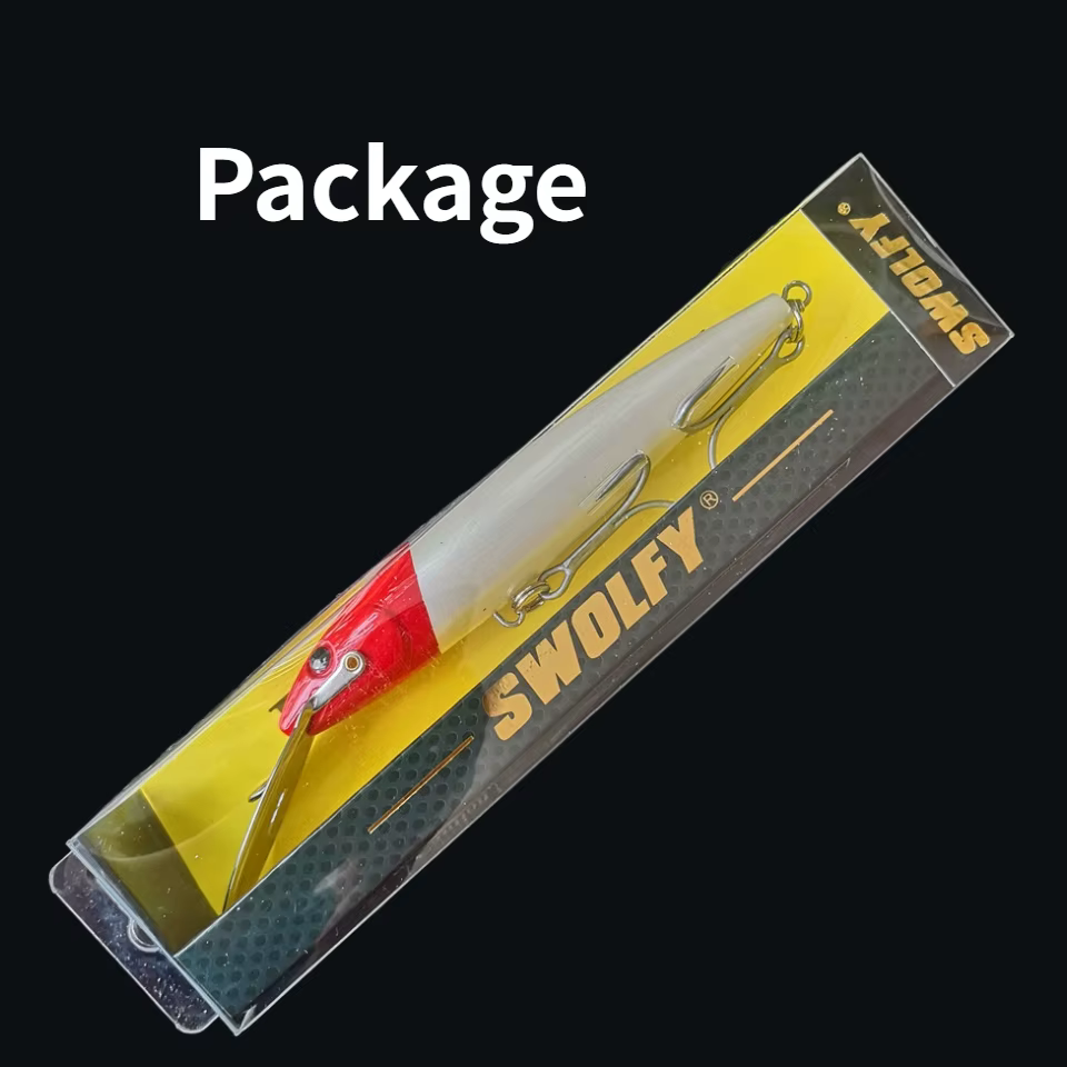 SWOLFY Señuelo Metal Tongue Atún - Ojos 3D Tracción - imagen 2