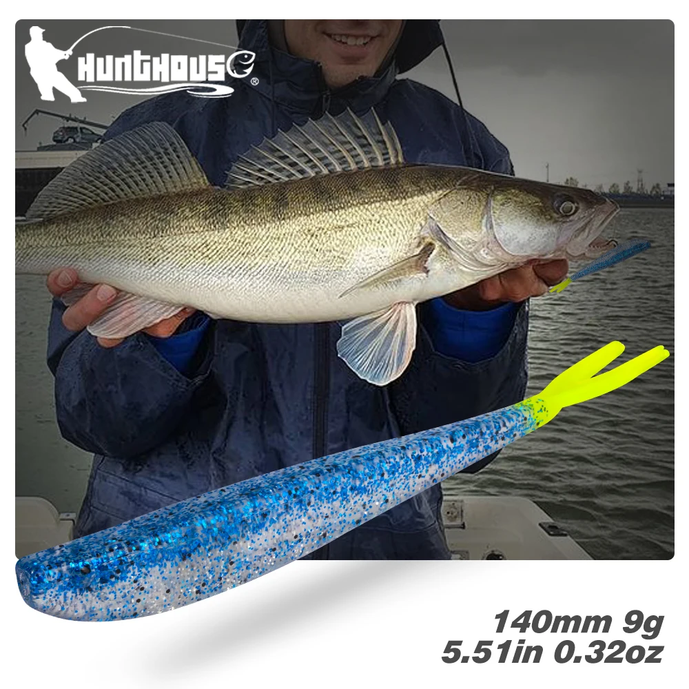 Hunthouse Easy Shiner - Señuelo silicona nadador 140mm - imagen 5