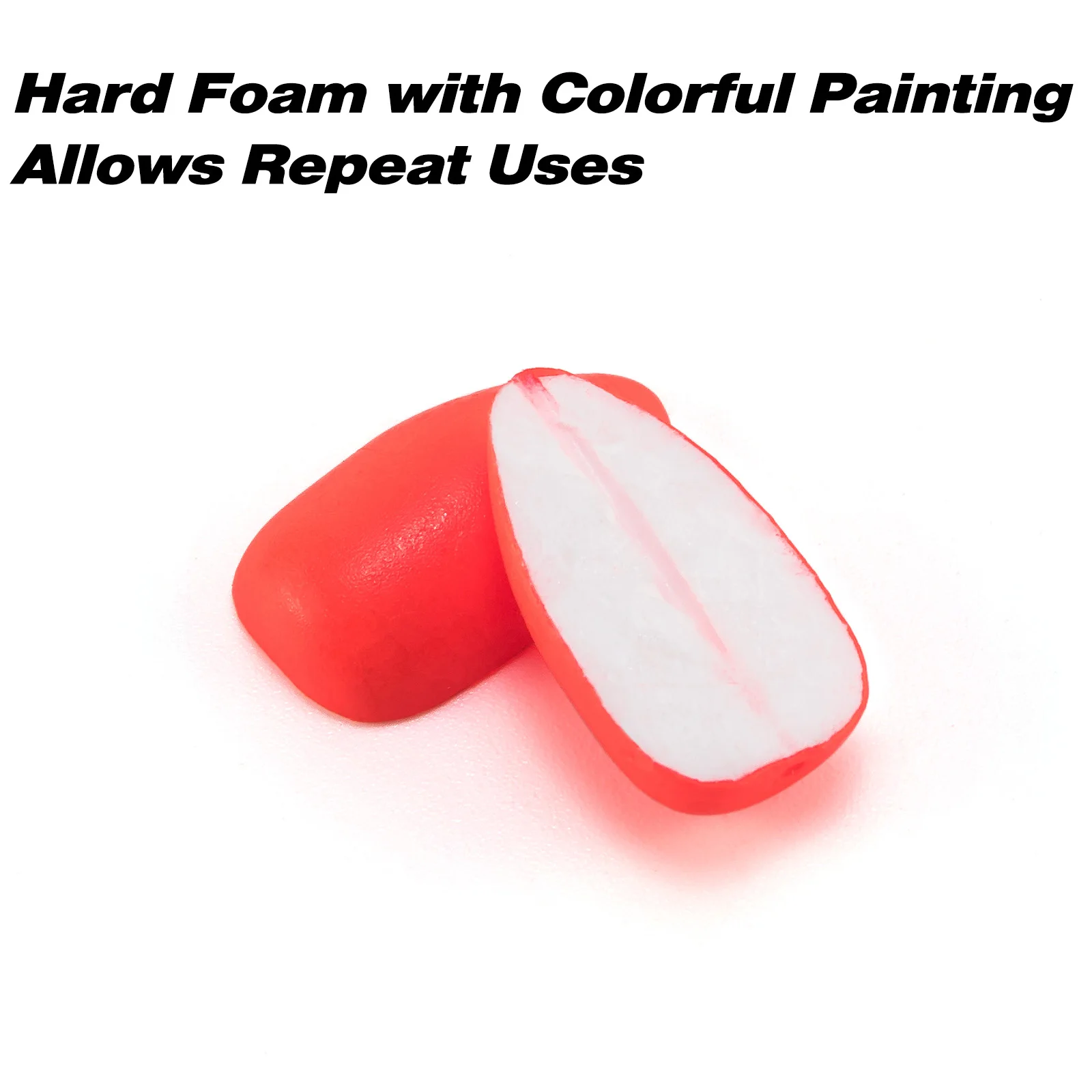 Boyas de diferentes tamaños y colores