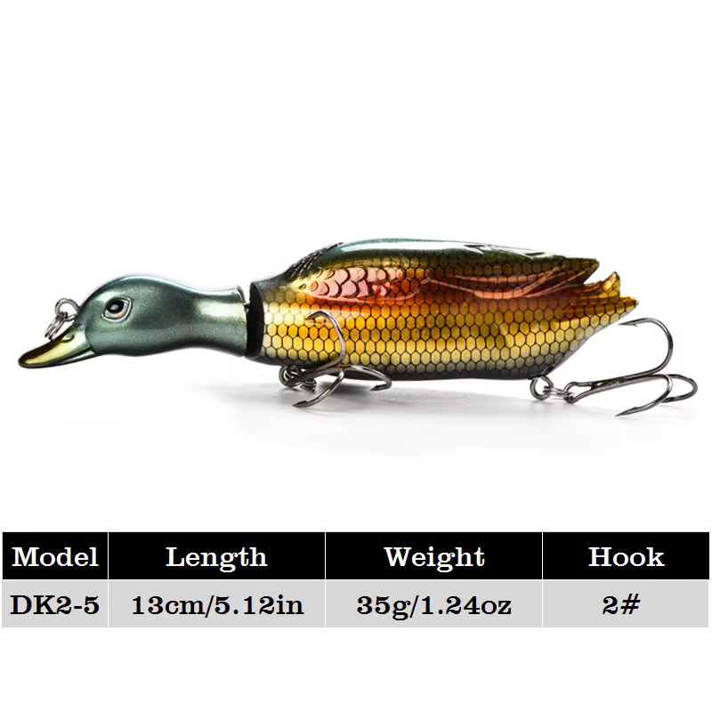 DORISEA Crankbait Swimbait lubina realismo - imagen 3