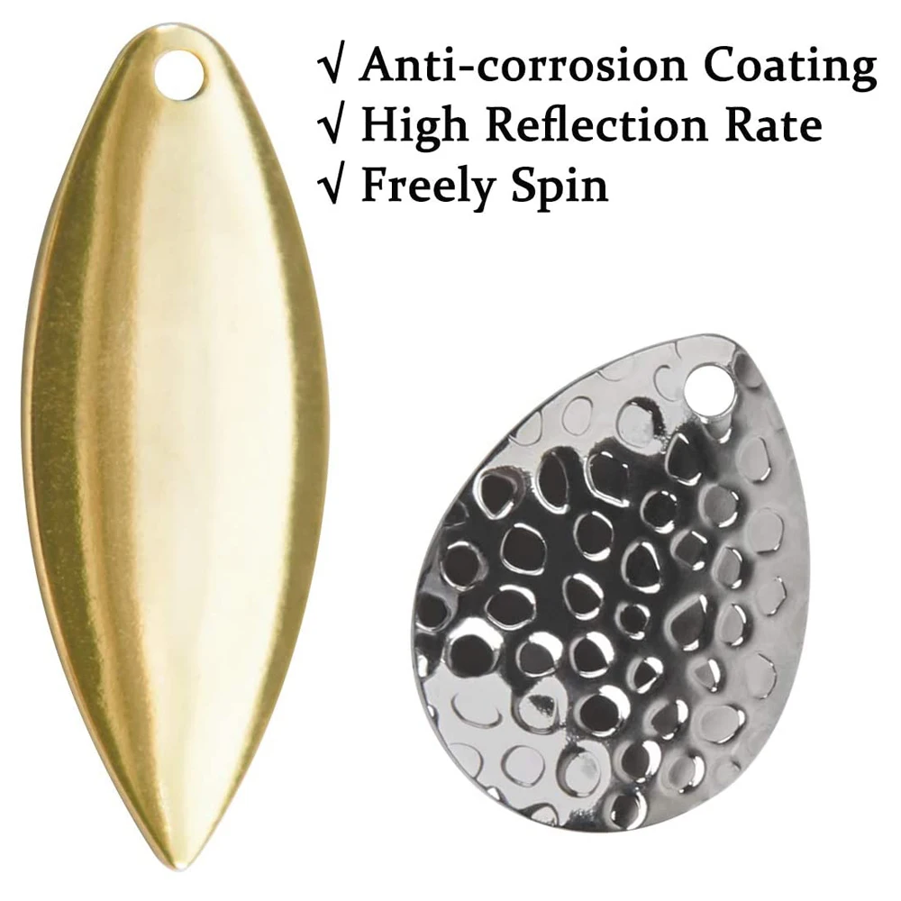 Easy Spin Colorado Willow Spinner Kit para spinnerbait lubina - imagen 2