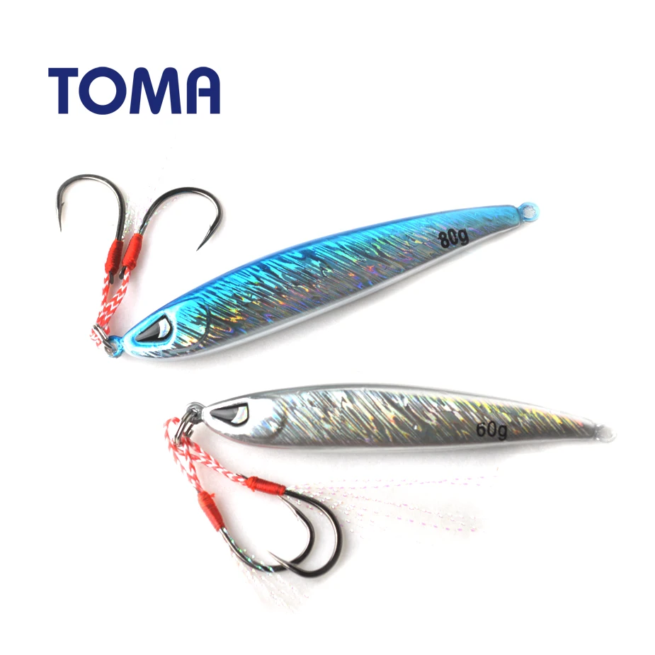 Señuelo jigging vista frontal