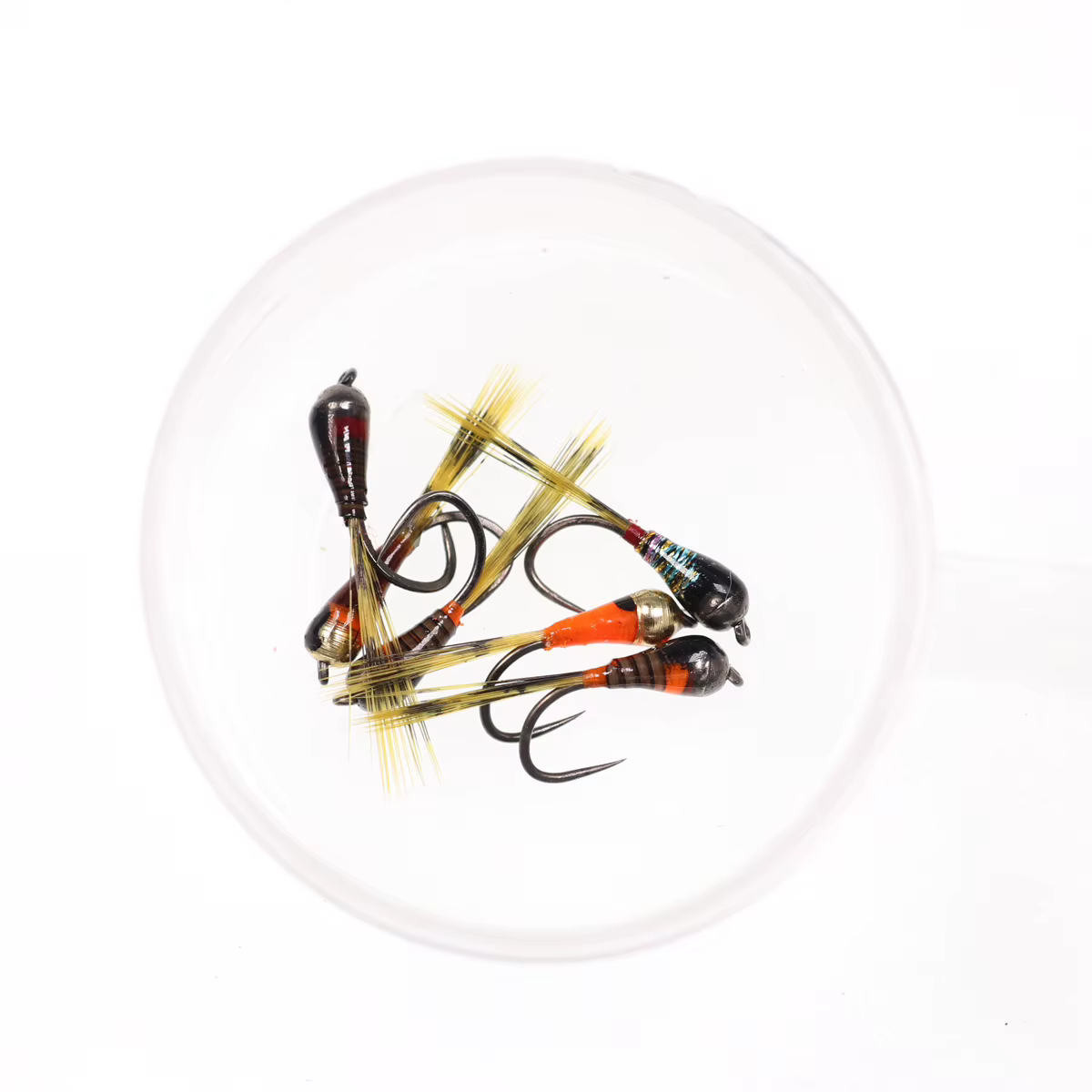 Bimoo Ninfa Perdigón Latón – Cabezal jig head para trucha y grayling - imagen 5
