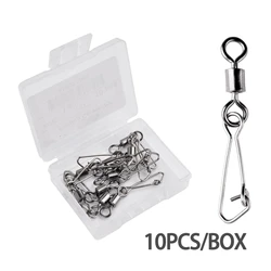 Giratorios de acero inoxidable para pesca