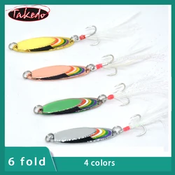 TAKEDO LX03 Jig señuelo con lentejuelas – Agua dulce y salada