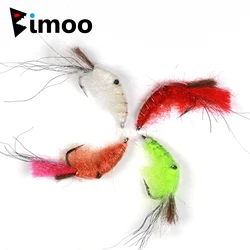 Bimoo Señuelo Camarón Pequeño – para Trucha Ninfa Agua Dulce y Salada