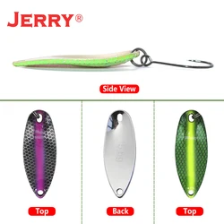 Cuchara giratoria Jerry – Señuelo ligero para trucha y arroyo
