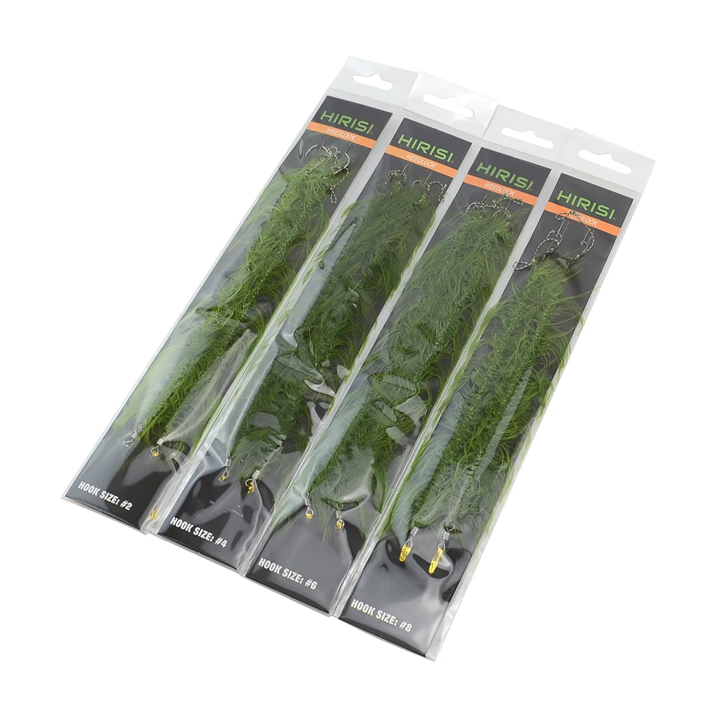 Anzuelos Pre-atados Hirisi – Hair Combi para Carpa