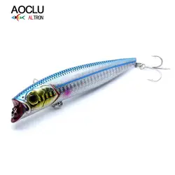 AOCLU Jerkbait Flotante para Lubina Marina