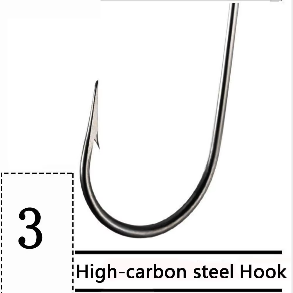 Anzuelos Jig Head bola redonda 7g – Vástago largo weedless para vinilo - imagen 3