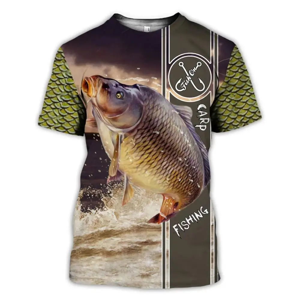 Camiseta pesca unisex estampado fisherman - imagen 4