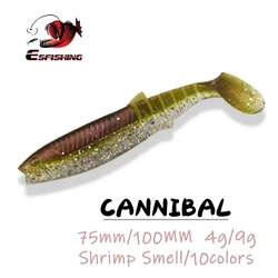 Cannibal ESFISHING – Señuelo blando 100mm para lucio