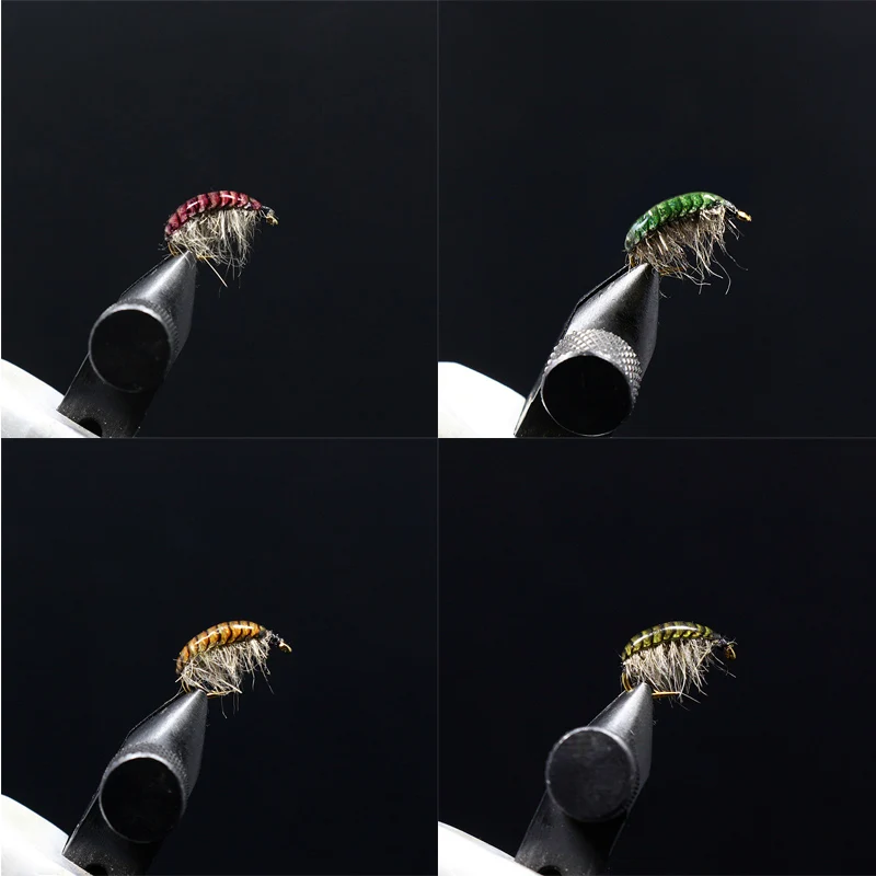 Material mosca Persuader Gammarus elástico con cuerpo segmentado - imagen 5