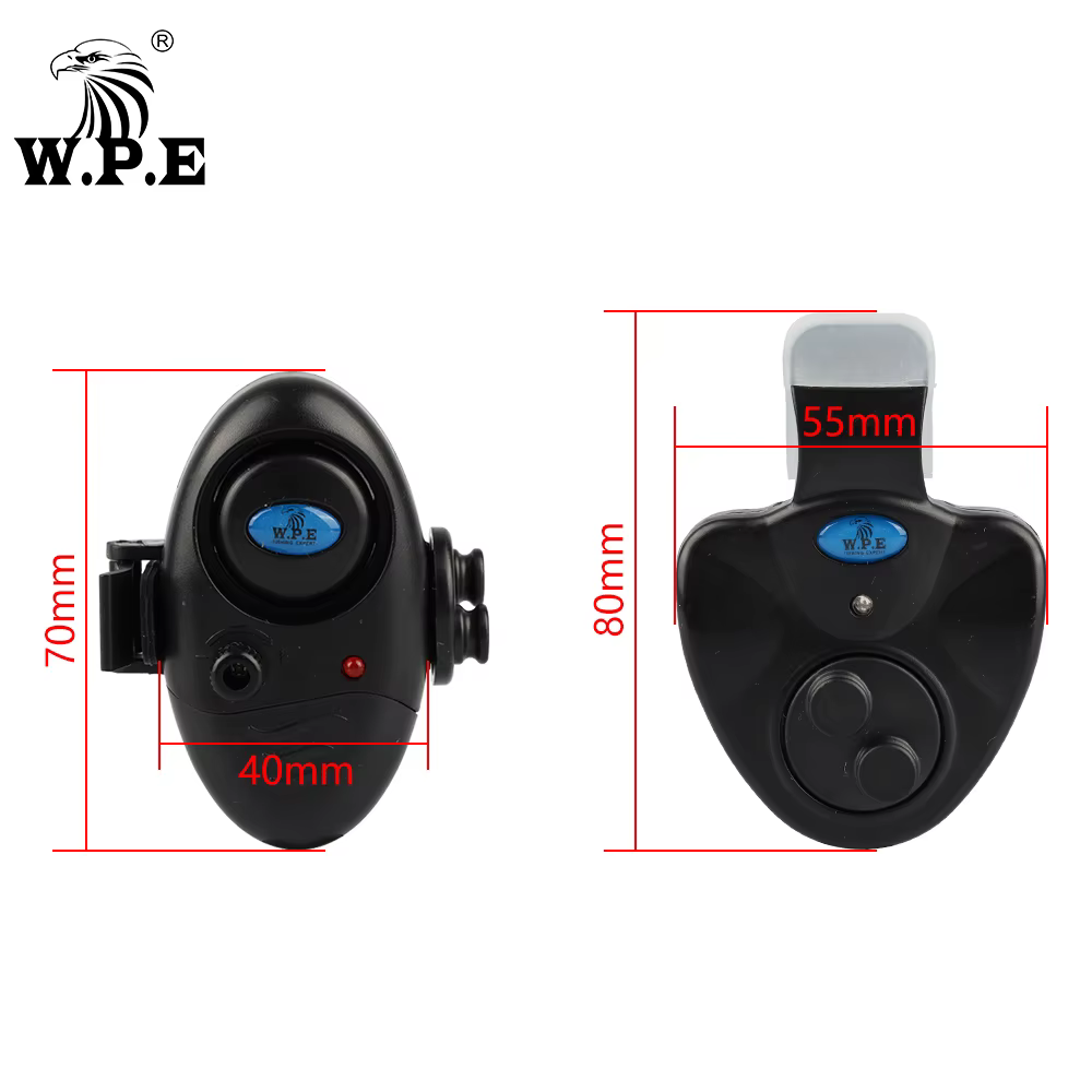 W.P.E Alarma de pesca LED con zumbador - imagen 2