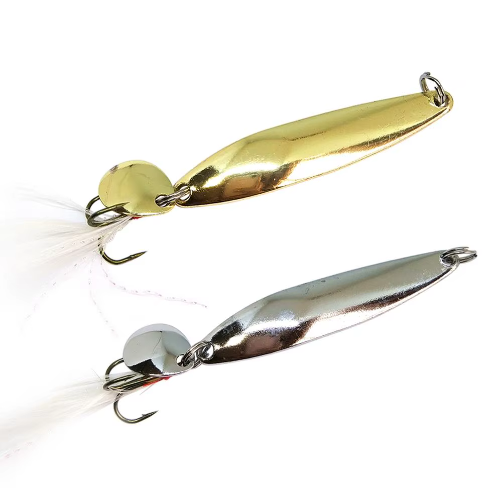 Cucharas Spinnerbait Metálicas para Pesca de Piscuán - imagen 3